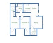 2BR/2BA