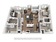 Muse - B7 - 2 Beds - 2 Baths - 1359 Sq. ft.