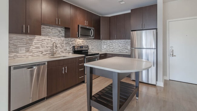 Kitchen with Stainless Steel Appliances
