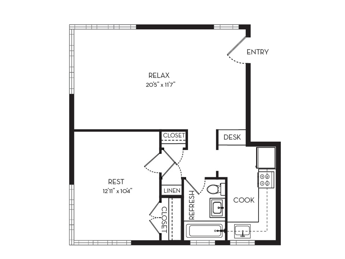 Floor Plan - The York