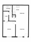 1BR/1BA