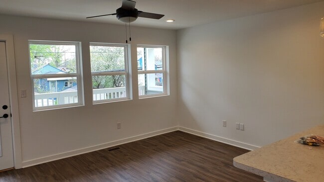 Living Area + Balcony - 1302 Pleasant St Unit B