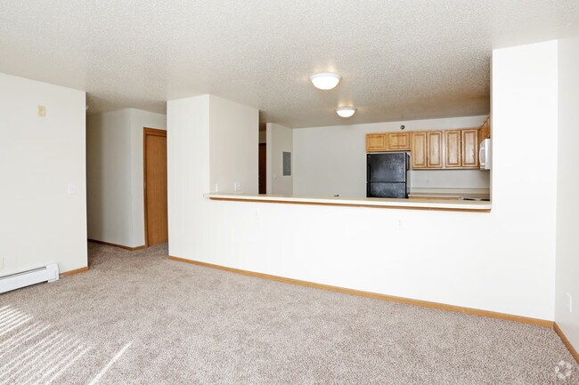 3BR, 2BA - 1,092 SF - Living Room