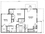 2BR/1BA