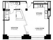 1BR/1BA
