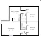 2 Bed 2 Bath - 1,085sqft