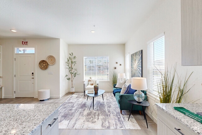 4BR, 2.5BA - 1,602SF - Living Room - The Villas at Ridgeline Vista