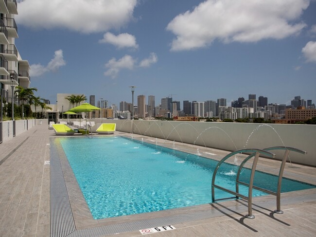 Resort Style Pool and Seating Area