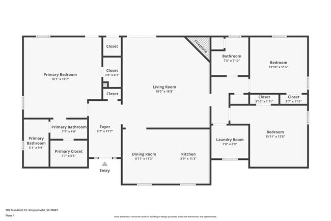 Photo - Single-Level Simpsonville, SC Living