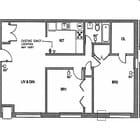 2BR/1BA