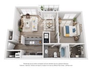 A1_1Bed_1Bath_680 Sq Ft