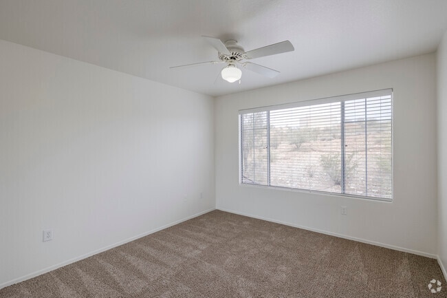 2BR, 2BA - 973SF - Primary Bedroom - Bradshaw Vista
