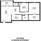 2BR/1BA