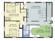 2 Bedroom Duplex