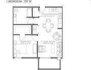 1BR/1BA