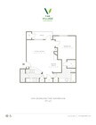 One Bedroom/One Bath 805sqft