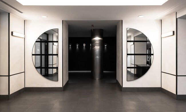 photo of 95 Horatio St Lobby with Bower Studios Mirrors Installed - The West Coast
