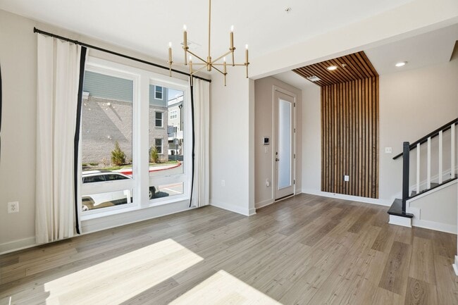 Photo - Stunning end-unit, 4-level luxury townhouse in the heart of Fairfax, offering refined finishes, e...