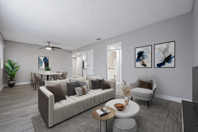 Spacious Open Floor Plans for Living and Dining