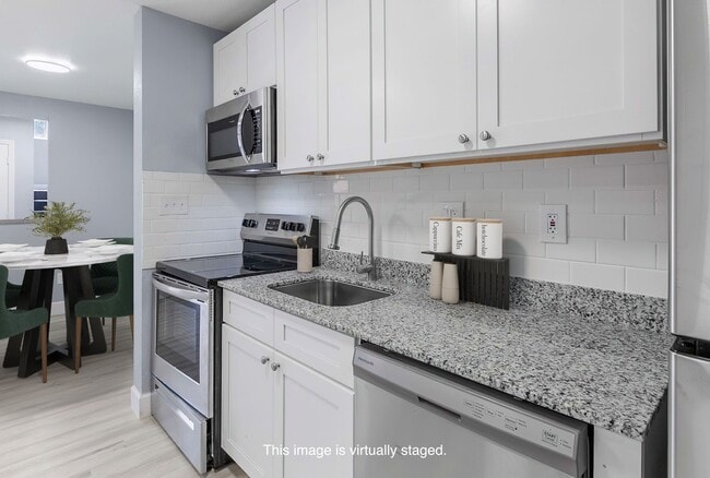 Staged Kitchen