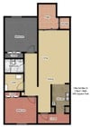 2BR/1BA