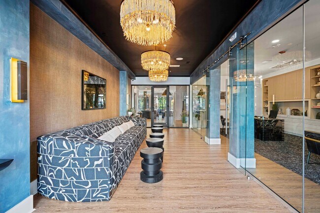 Welcoming Leasing Lobby