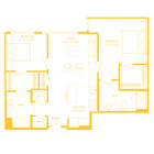 B15 | 2x2 | 1213 sq ft