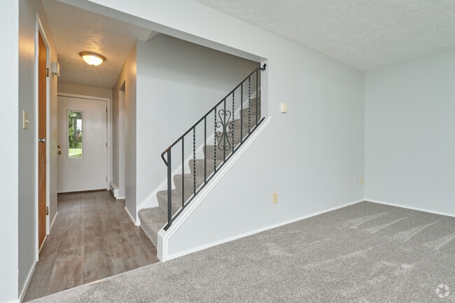 2 BR, 1.5 BA - 1330SF Living room. - Hilltop View Apartments & Townhomes