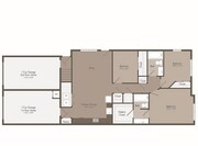 C1 floor plan Greenhouse Villas