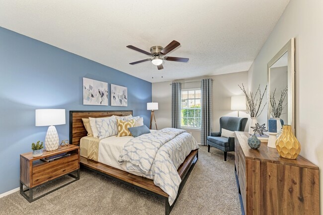 Spacious Bedroom - Arbor Walk Apartments