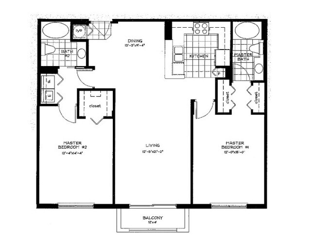 Floor plan - 2421 NE 65th St Unidad 311