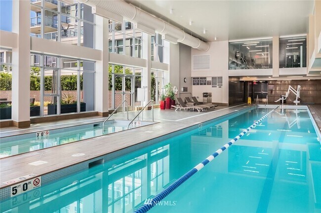 World class lap pool, amenities and spa - 588 Bell St Condo Unit 1002S