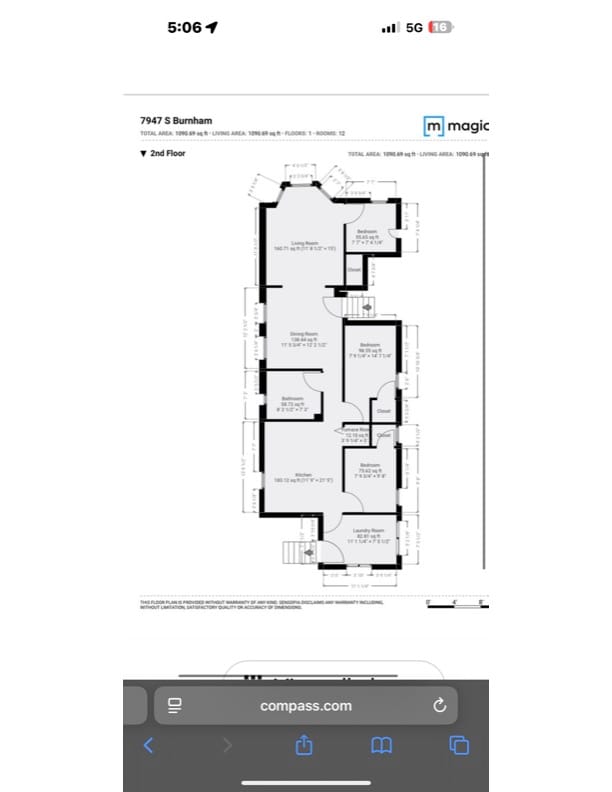 Photo - 7947 S Burnham Ave Unidad Second Floor