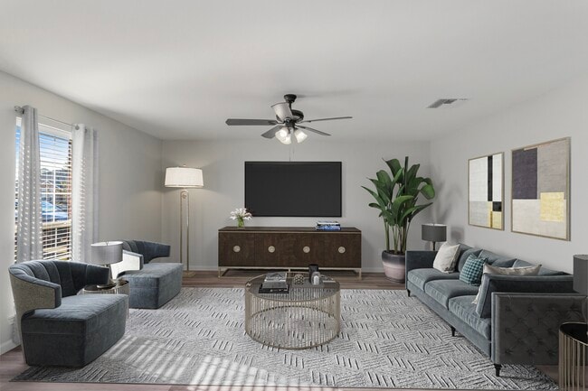 Spacious Living Room - 17 Mulberry Rd Apartments Unit 17 Mulberry