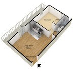 Junior 1BR/1BA