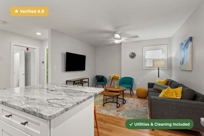 Furnished Bedroom with Private Bath in Charlestown