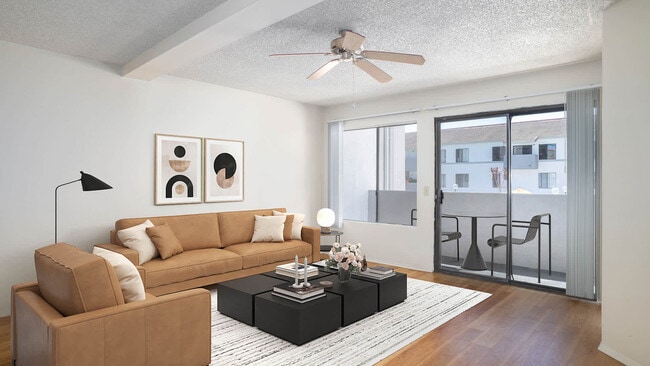 Living Room with Hard Surface Flooring