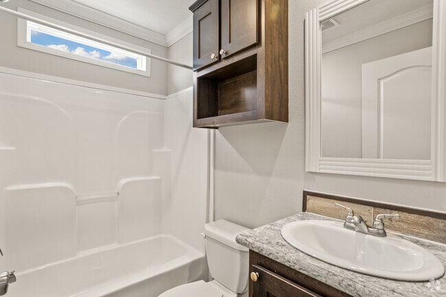 3BR, 2BA - 1216SF - Bathroom
