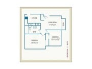2BR/1BA