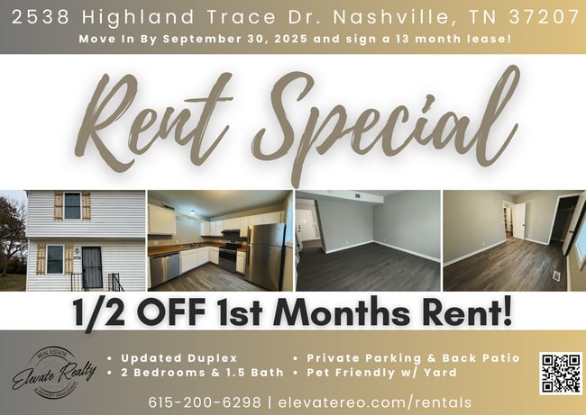 Building Photo - ON SPECIAL: 1/2 off 1st Months Rent and 1/... Unit Highland Trace Dr 2538 Rental
