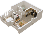 1 Bedroom 1 Bath