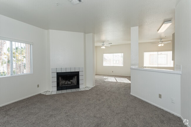 2BR, 2.5BA - 1667 SF Living Room
