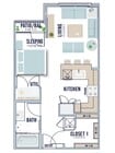 Studio | 567 sq ft