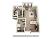 1 habitación 1 baño