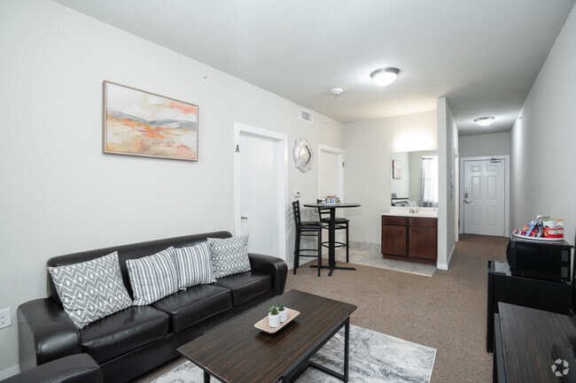 2BR, 1BA - 780SF - Living Room