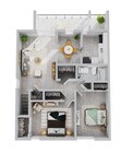 Two Bedroom Floorplan