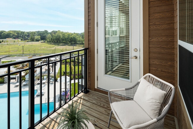 Private balcony