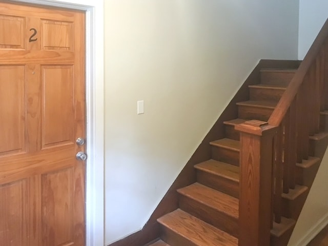 Take stairs to second floor - 208 Circular Rd Unit 4