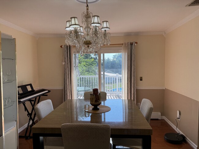 entrance to balcony in dining room - 58 County Line Rd