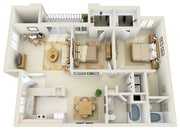 2BR/2BA